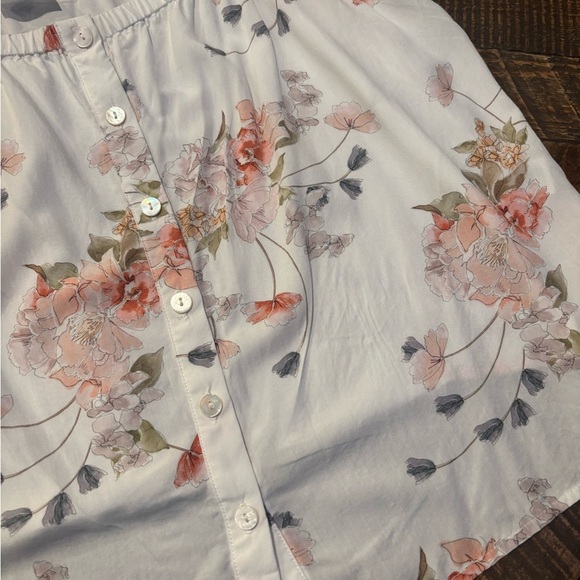 Plum Pretty Sugar Pink and White Ruffled Sleeveless Blouse - Picture 13 of 14